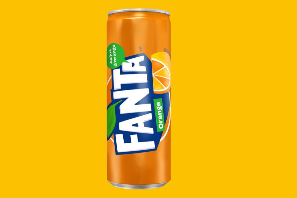 Canette Fanta Orange