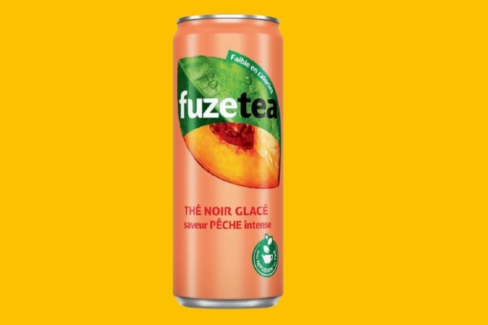 Canette Fuze Tea pêche