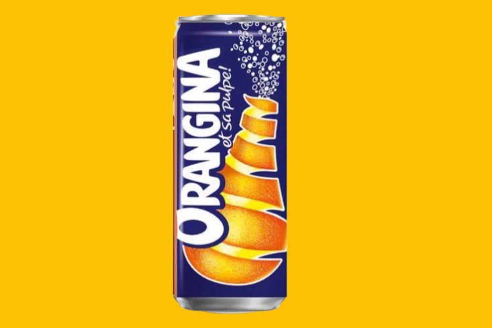 Canette Orangina